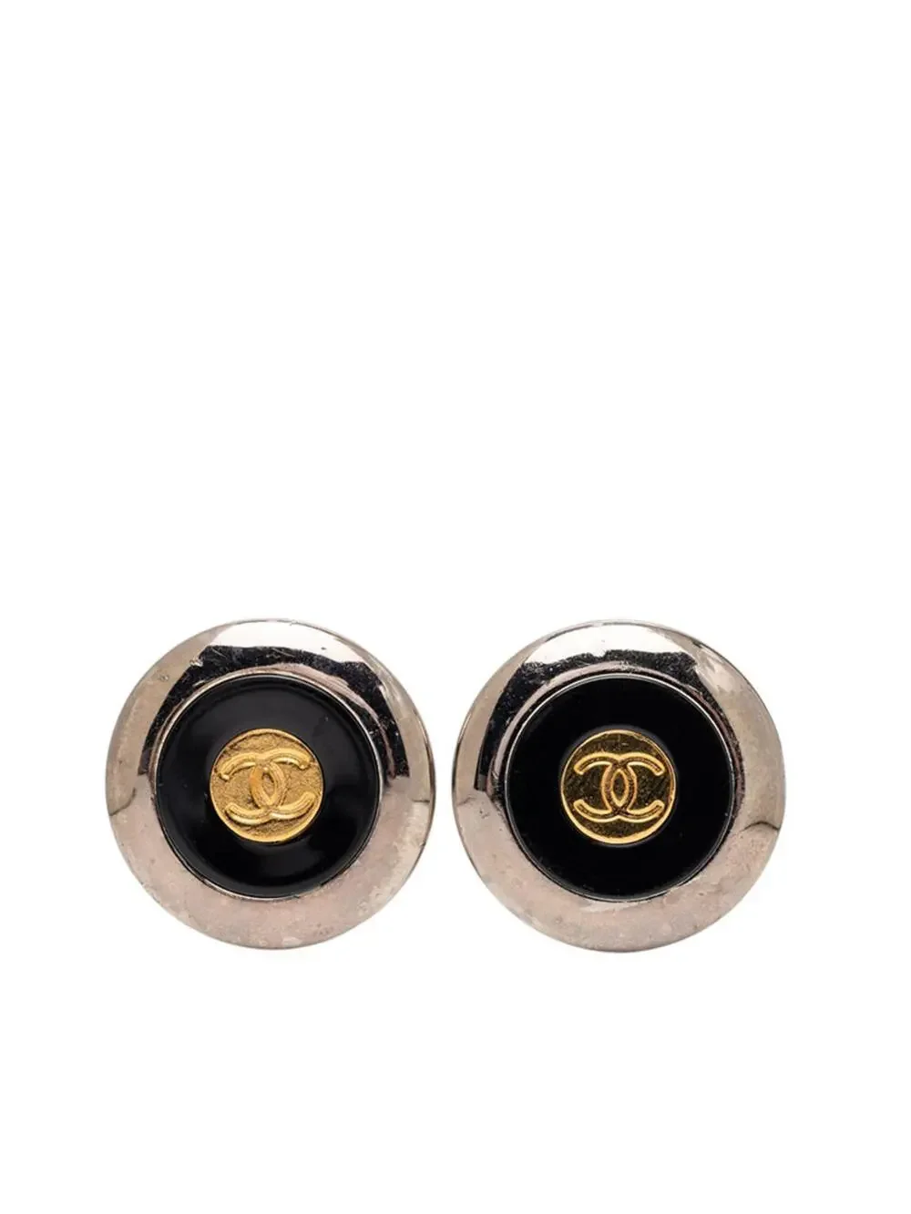 Chanel Cc Logo Clip-On Earrings Gold- #287727C71B